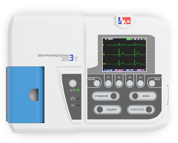 Электрокардиограф НПП МОНИТОР ЭК3Т-01-Р-Д 3 Приборы диагностики сердечно-сосудистой системы #1